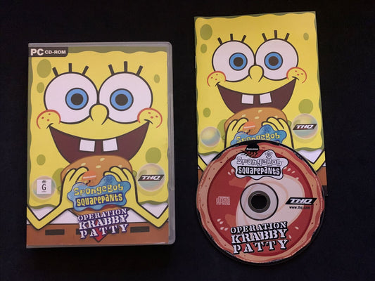 SpongeBob SquarePants: Operation Krabby Patty - PC CDROM  (2001)