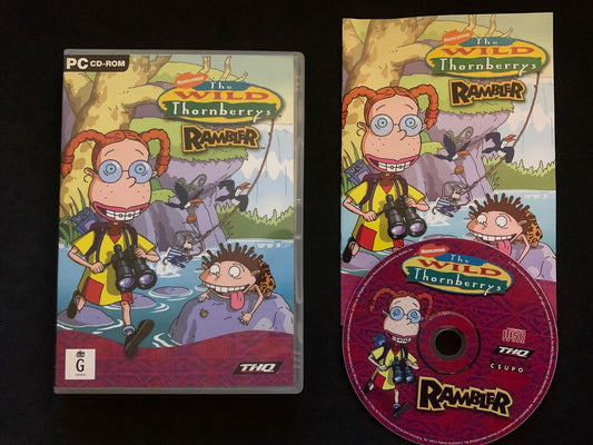 Wild Thornberry's Rambler Nickelodeon - PC CDROM Windows Game