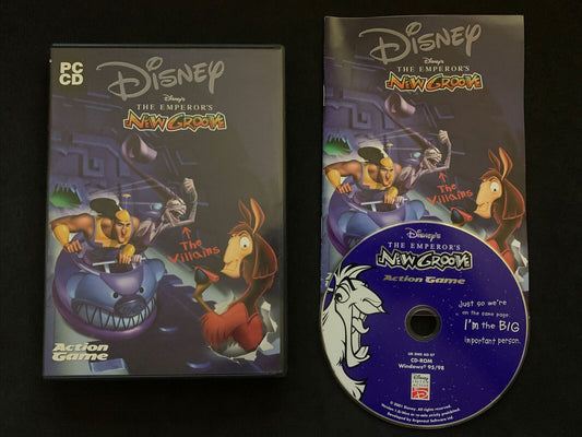 Disney The Emperor's New Groove PC CDROM Game