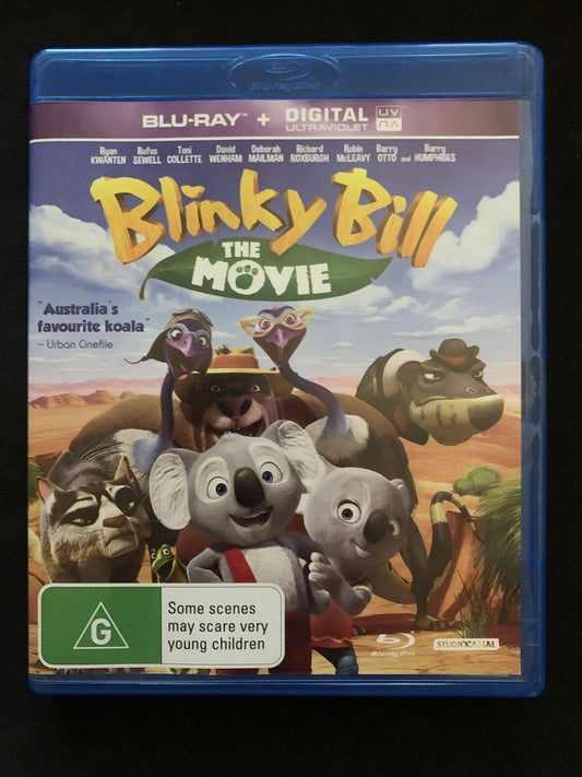 Blinky Bill The Movie (Blu-ray, 2016) Region Free