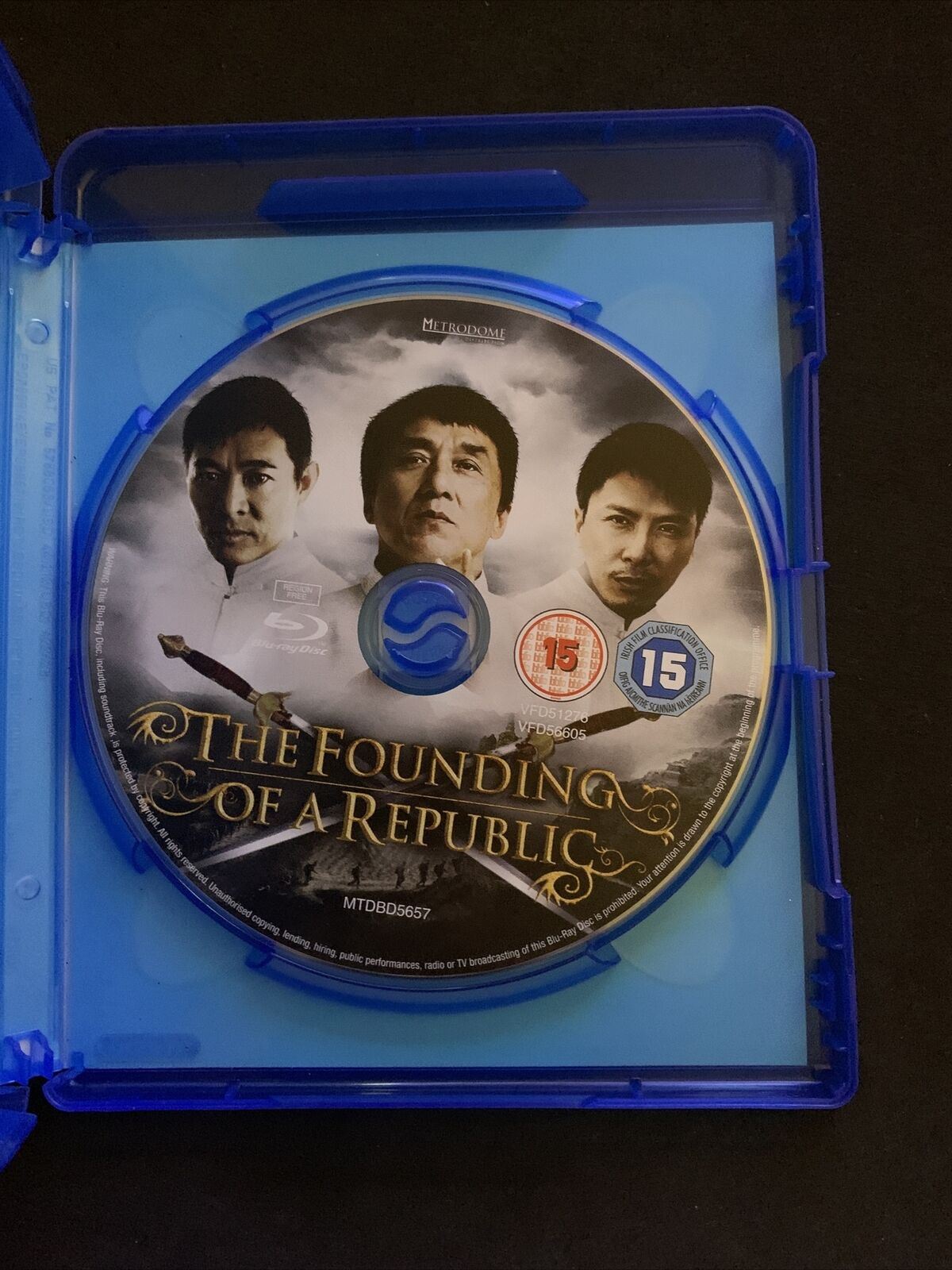 Founding Of The Republic (Blu-Ray, 2009) Jackie Chan, Jet Li, Donnie Yen