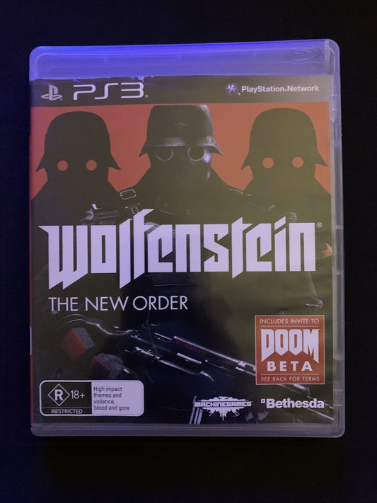 Wolfenstein: The New Order - PS3 PlayStation 3