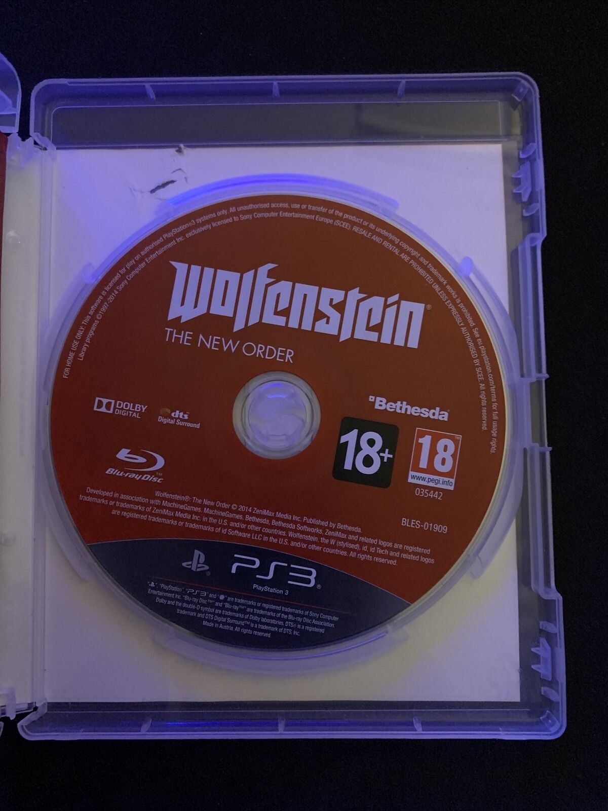 Wolfenstein: The New Order - PS3 PlayStation 3