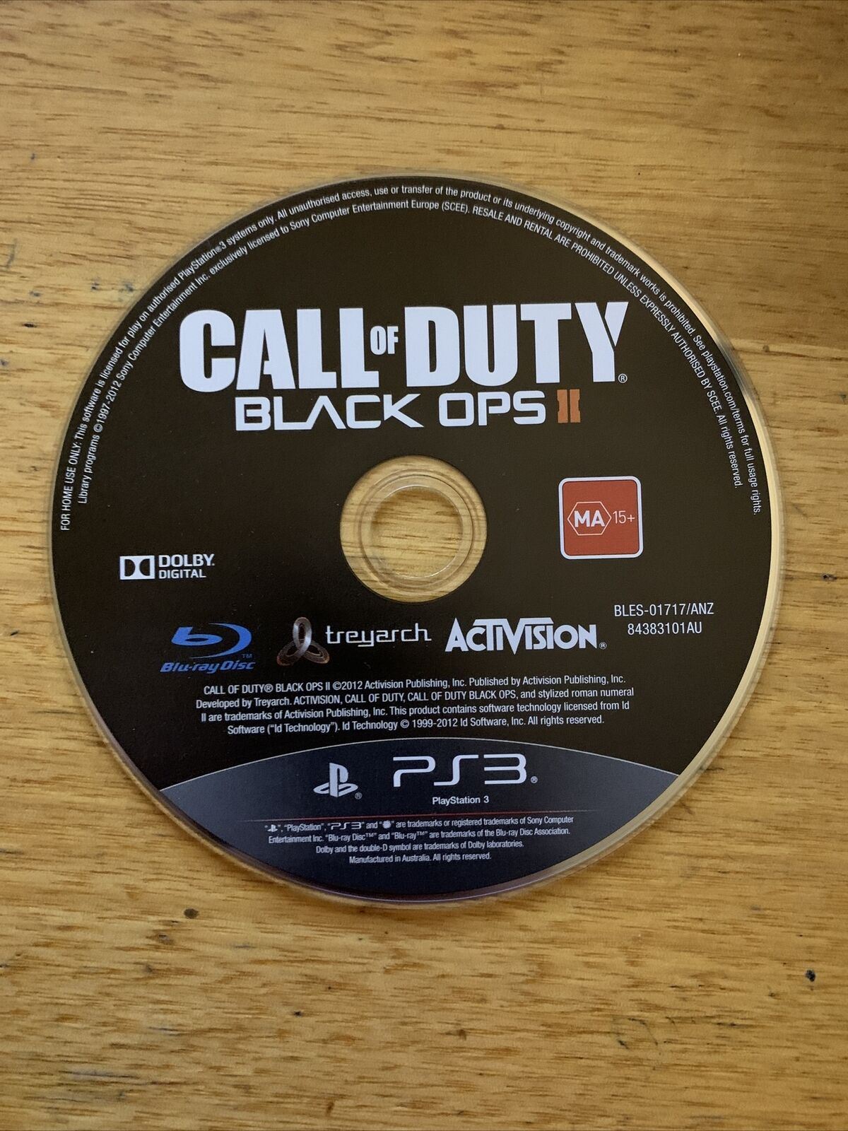 Call of Duty Black Ops 2 - Sony Playstation 3 PS3 with Manual