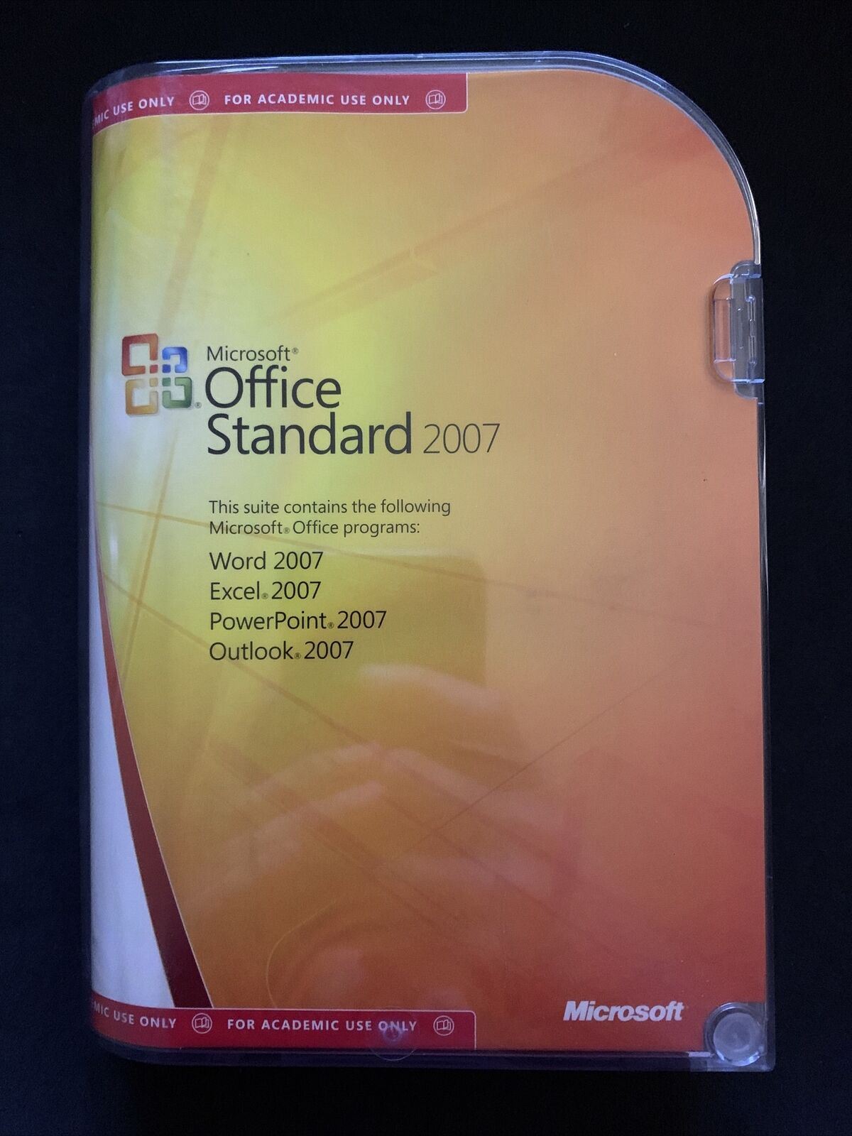 Microsoft Office 2007 Standard w/ Genuine Product Key, Box & Disc