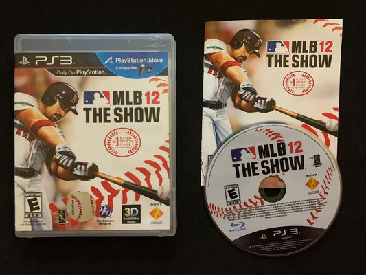 MLB 12: The Show - (Playstation 3) PS3 Complete with Manual