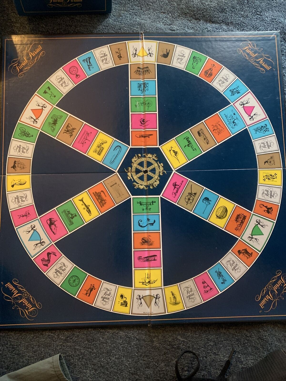 Trivial Pursuit Master Game Genus Edition Parker Brothers 1981 Vintage Complete