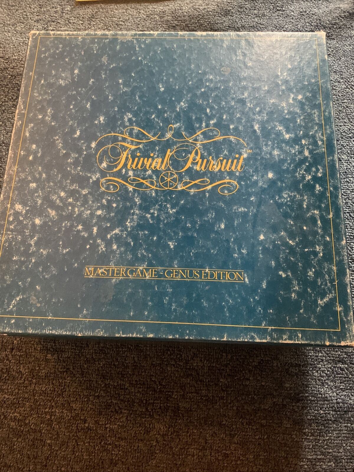 Trivial Pursuit Master Game Genus Edition Parker Brothers 1981 Vintage Complete