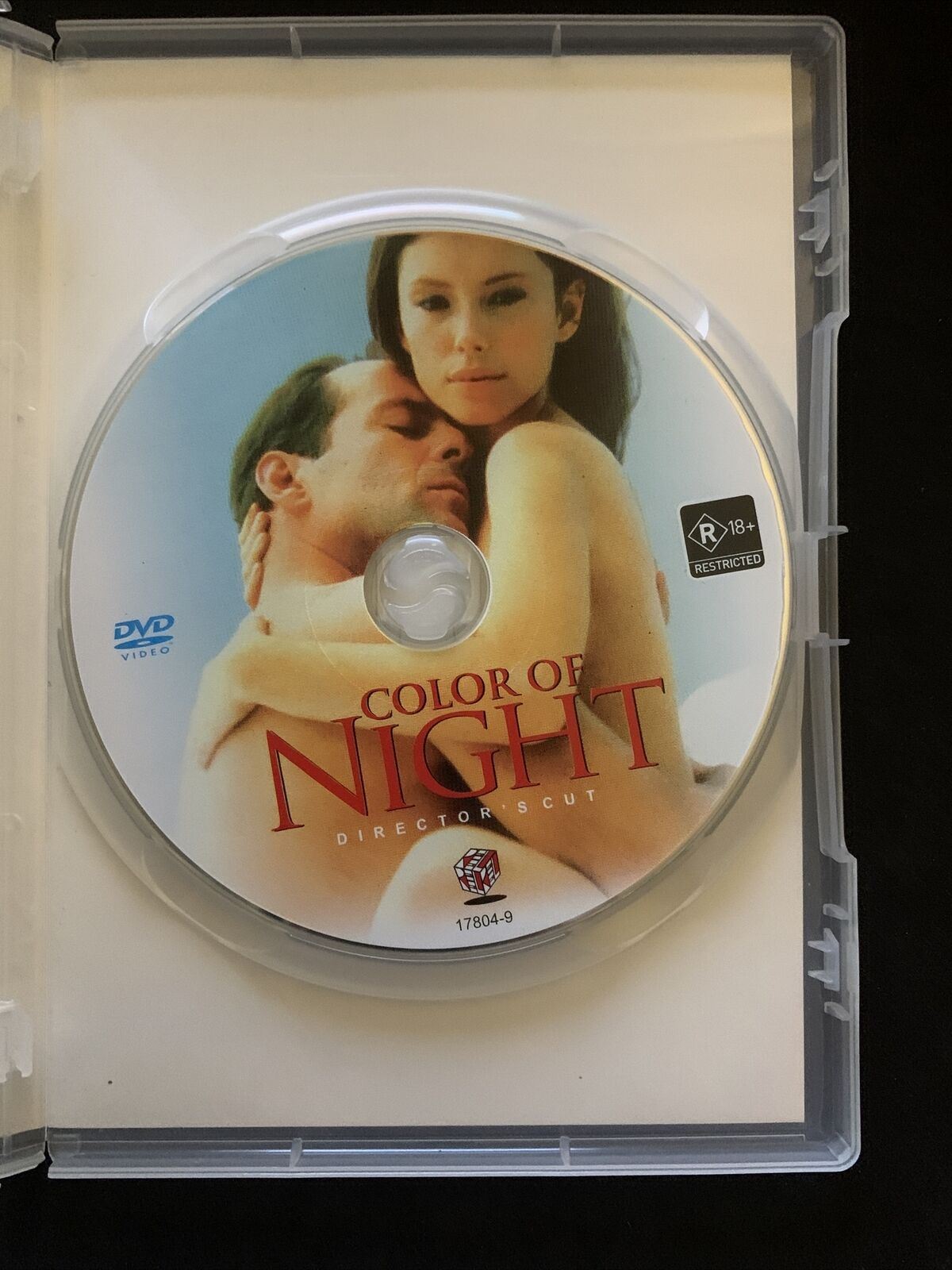 Color Of Night (DVD, 1994) Bruce Willis, Jane March, Rubén Blades - Region 4