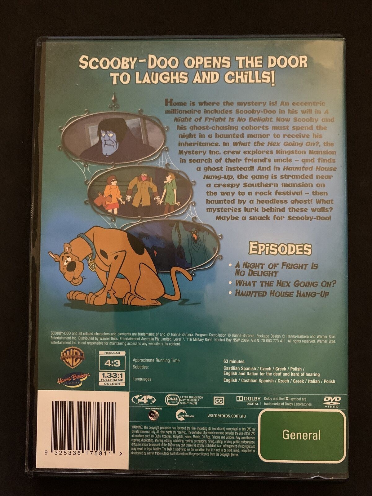 Scooby-Doo And The Haunted House (DVD) Region 4