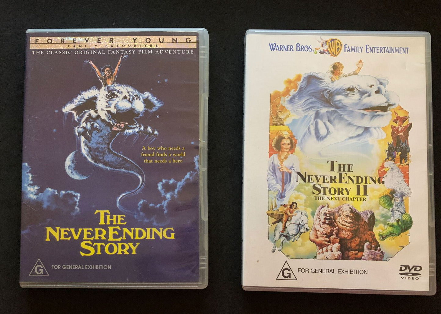 The Never Ending Story 1 & 2 (DVD, 1984) Region 4