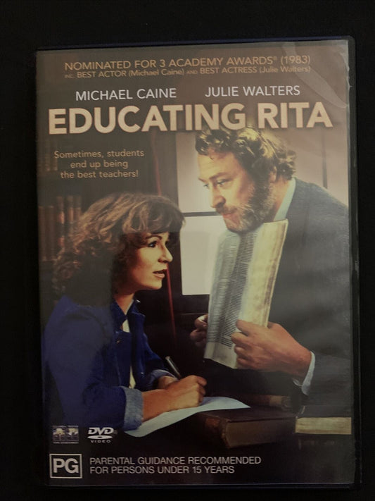 Educating Rita (DVD, 1983) Michael Caine, Julie Walters. Region 4