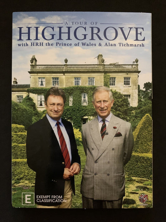 A Tour Of Highgrove With HRH The Prince Of Wales & Alan Titchmarsh (DVD, 2013)