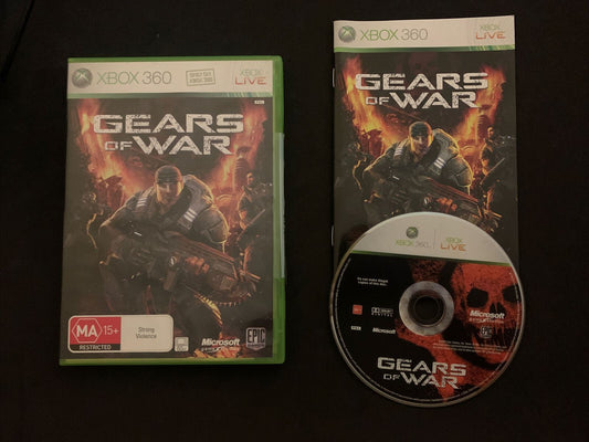 Gears Of War 1 -  Xbox 360 PAL Including Manual