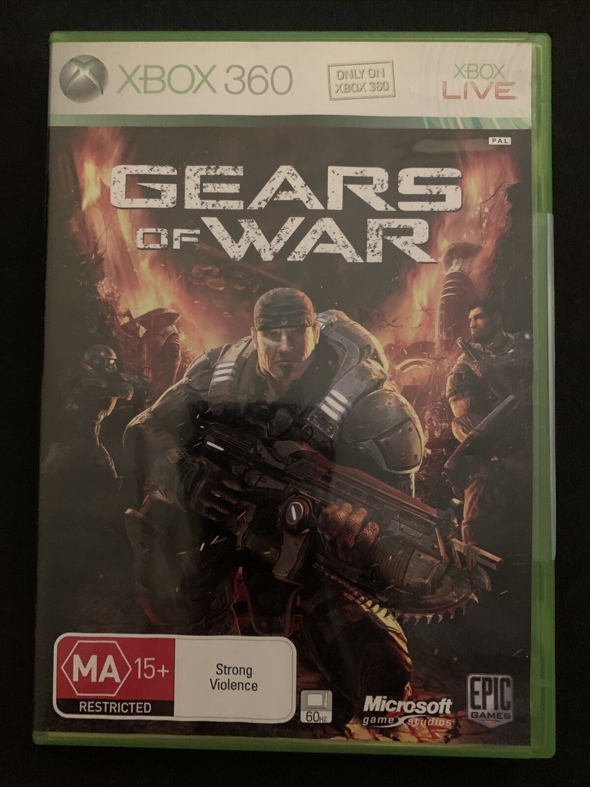 Gears Of War 1 -  Xbox 360 PAL Including Manual