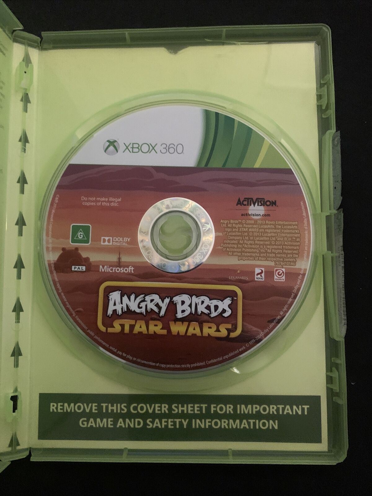 Angry Birds Star Wars - Xbox 360 PAL Game