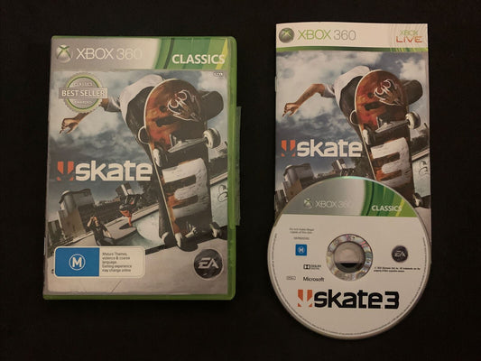 Skate 3 - Microsoft Xbox 360 with Manual
