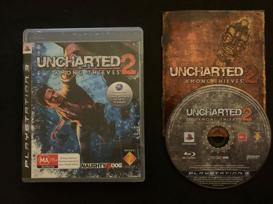 Uncharted 2 Among Thieves - Sony PlayStation 3 with Manual