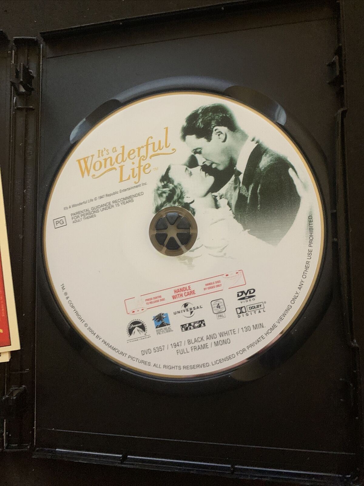 It's A Wonderful Life - Anniversary Edition (DVD, 1947) James Stewart Region 4