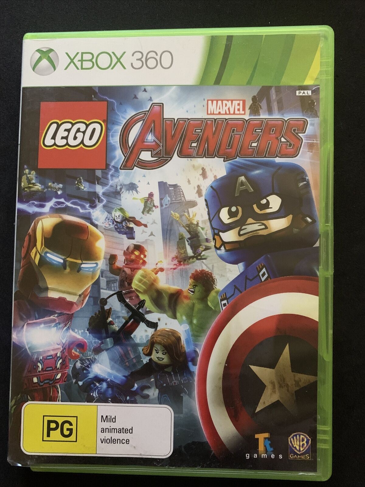LEGO Marvel Avengers - Xbox 360 Game - Australian PAL Version with Manual
