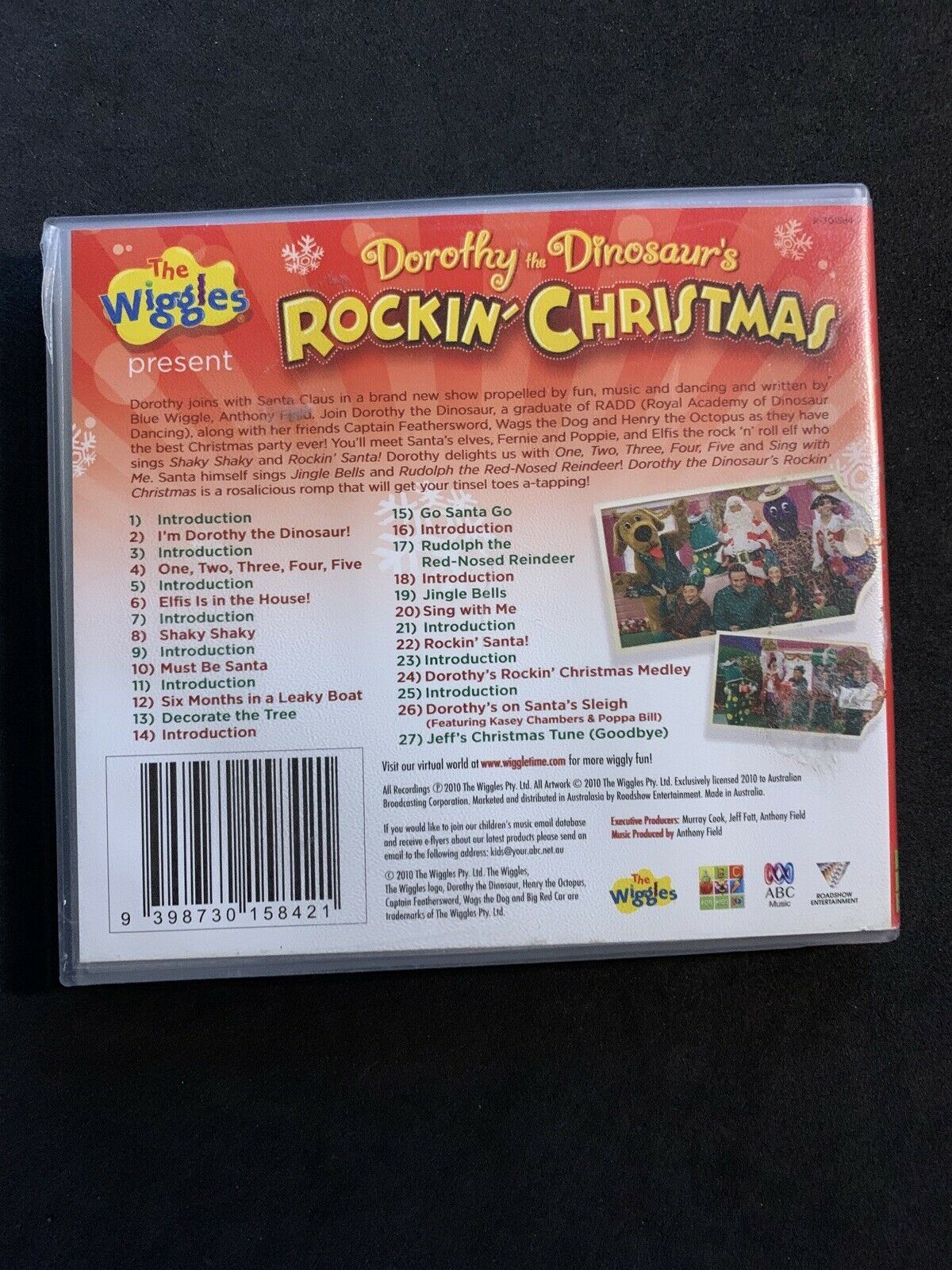 The Wiggles Present DOROTHY THE DINOSAUR'S Rockin' Christmas CD - ABC For Kids