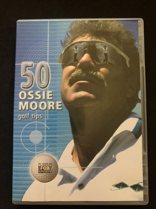 *Autographed Signed* 50 Ossie Moore Golf Tips DVD