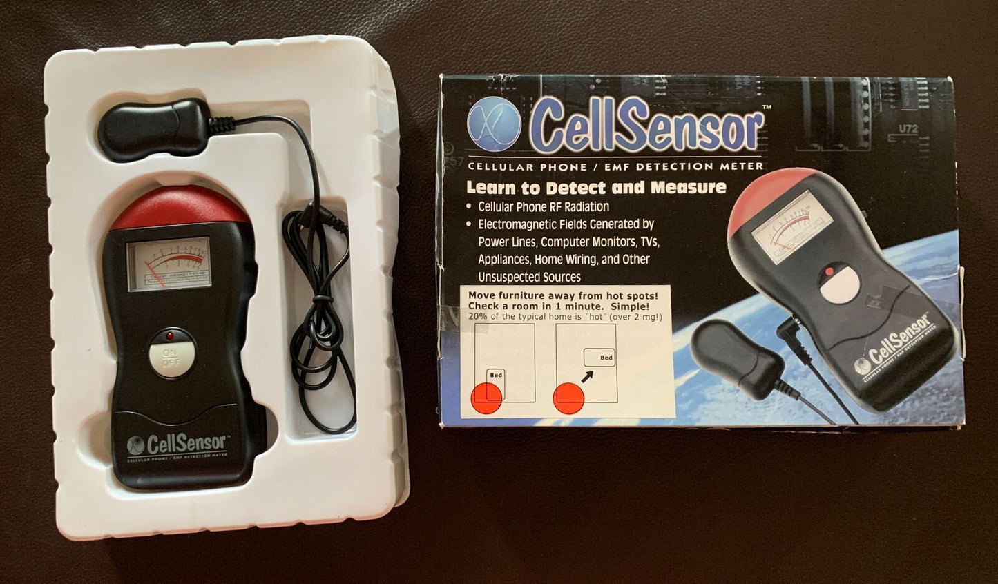 Cellsensor EMF Detection Meter for Cellular Phone Detection