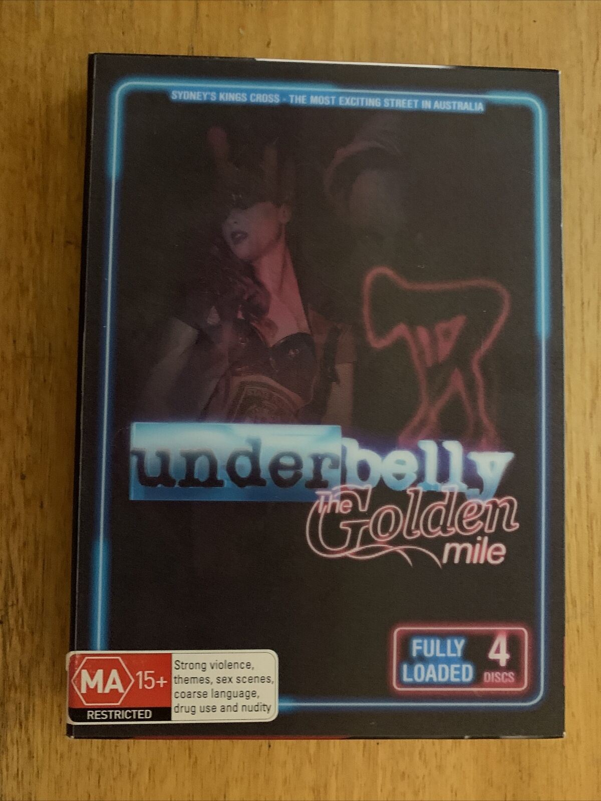 Underbelly The Golden Mile - Fully Loaded Edition (DVD, 2010, 4-Disc) Region 4