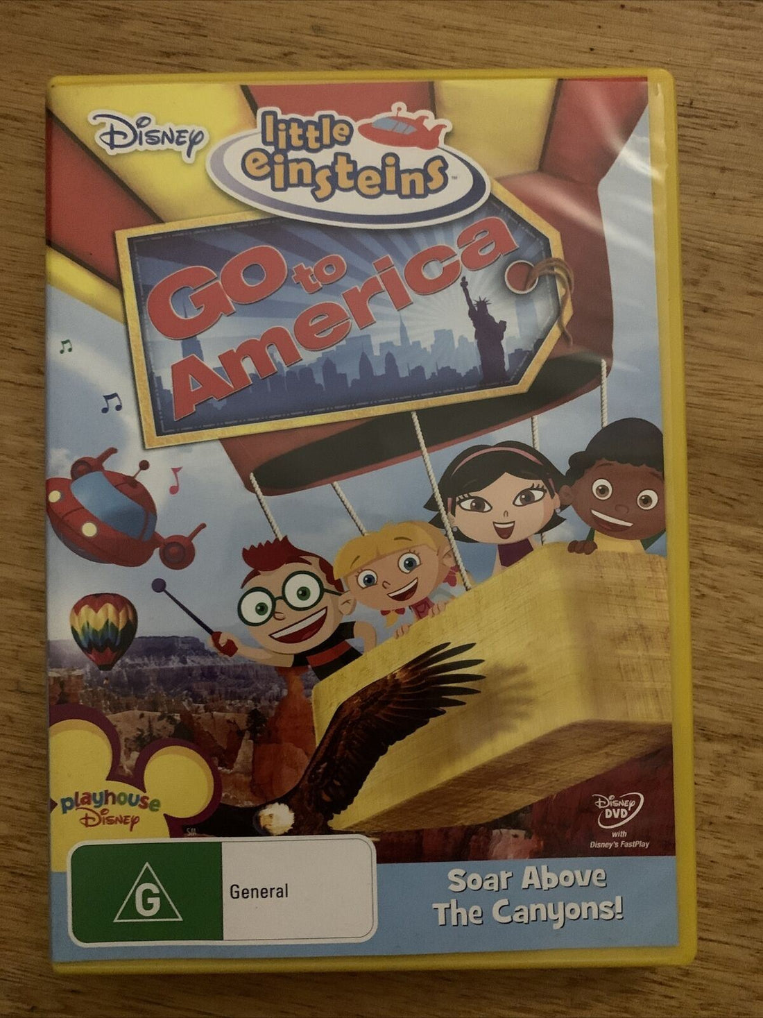 Little Einsteins - Go To America (DVD) Region 2&4 – Retro Unit