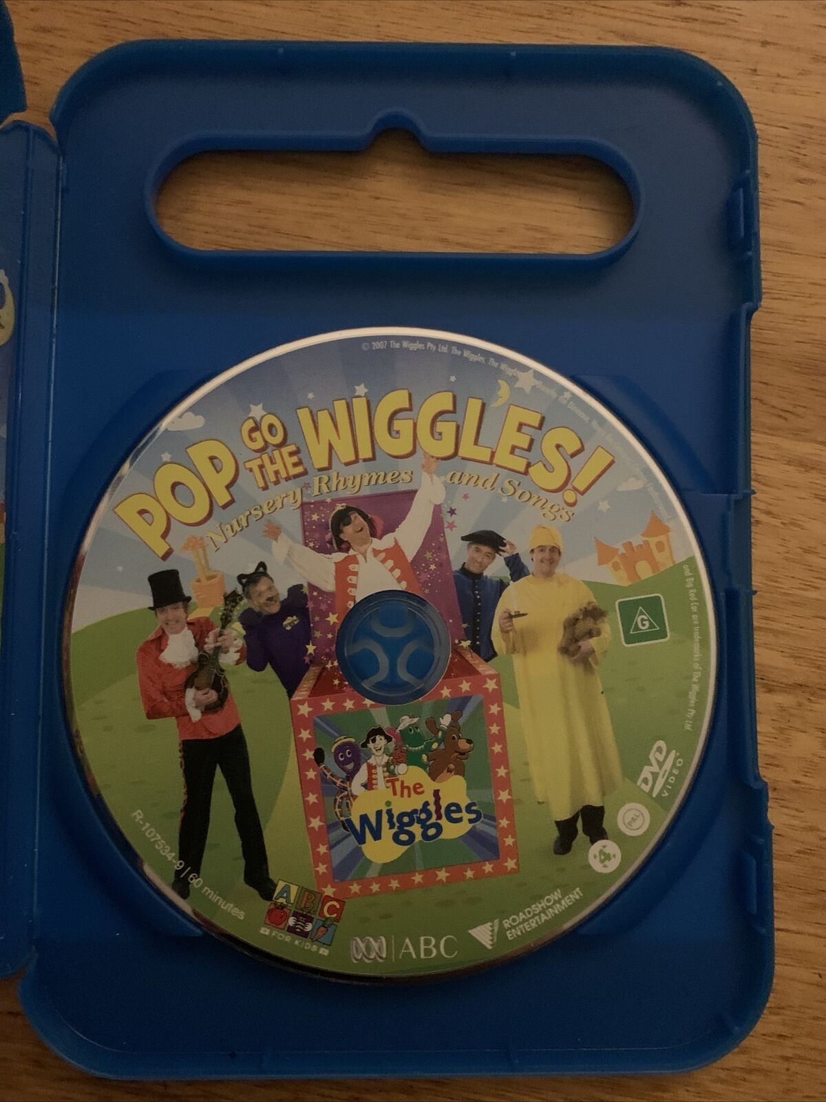 The Wiggles Pop Go The Wiggles DVD 2007 Retro Unit The Wiggles Pop Go The Wiggles DVD 2007 Retro Unit