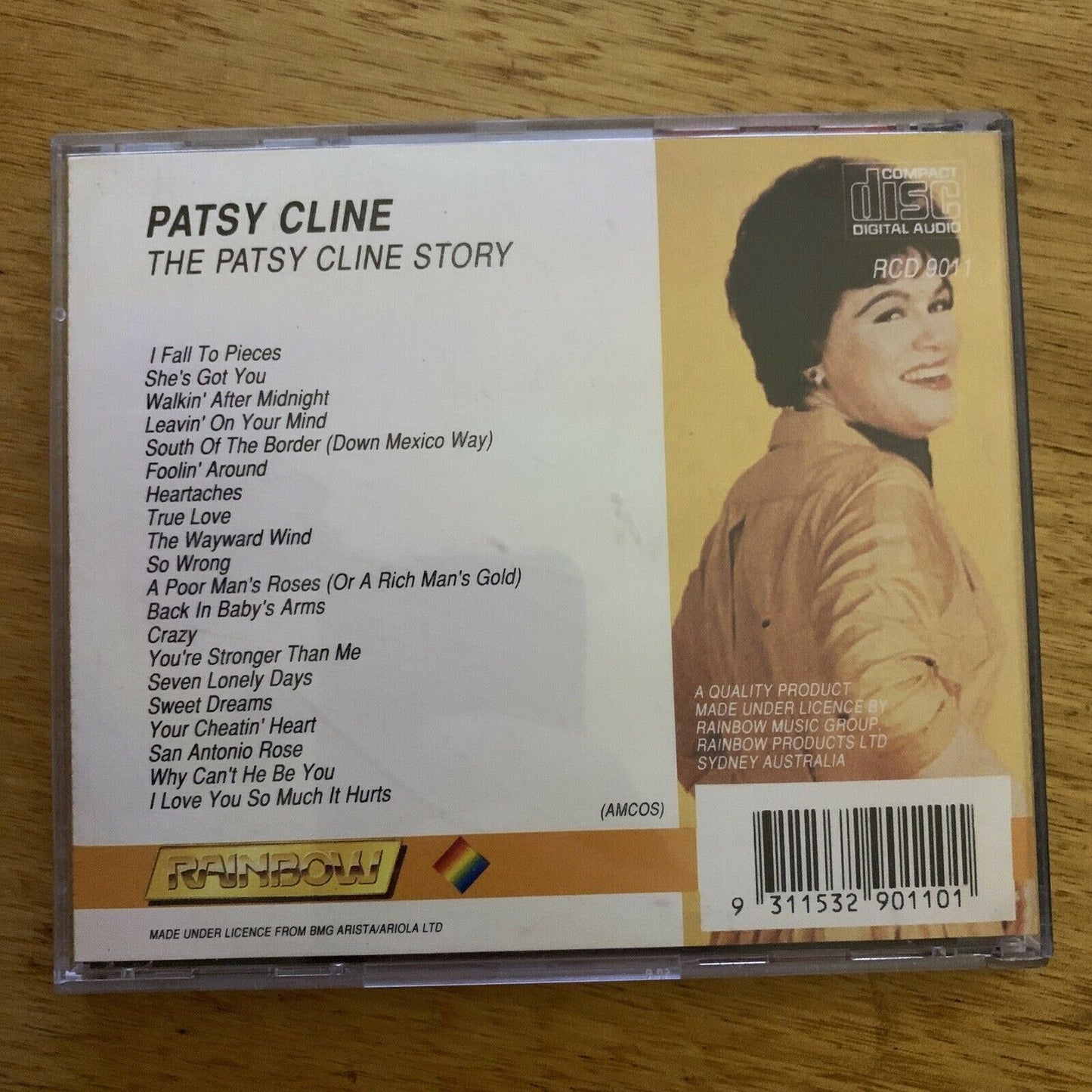 Patsy Cline - The Patsy Cline Story (CD, 1963)