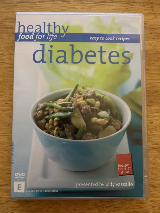 Healthy Food For Life Diabetes - Easy to Cook Recipes (DVD) Jody Vassallo
