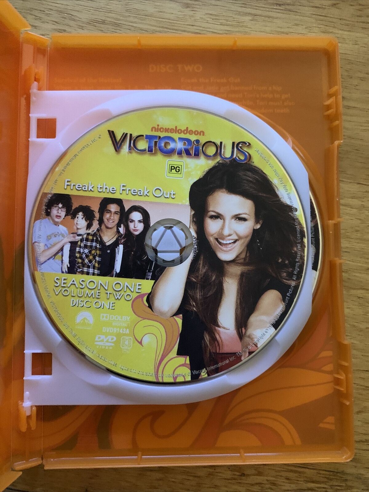 Victorious : Season 1 : Vol 2 (DVD, 2012, 2-Disc Set) Region 2 & 4
