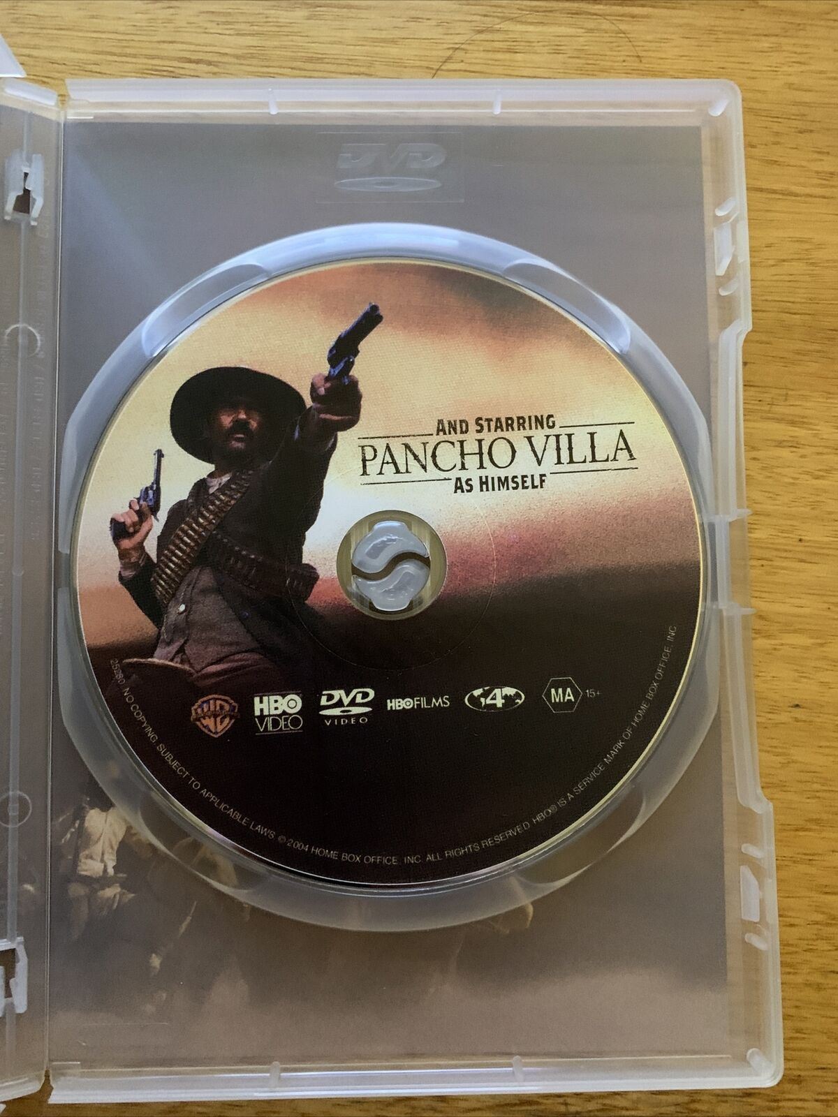 And Starring Pancho Villa Himself (DVD, 2003) Antonio Banderas Region 2&4