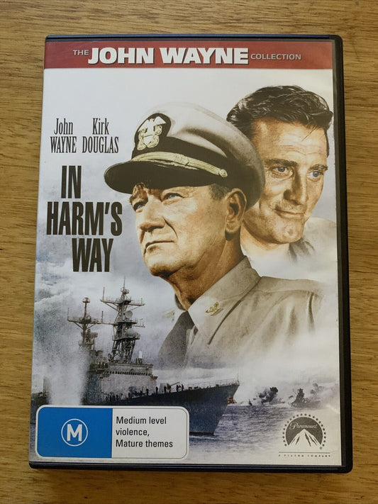 In Harm's Way (DVD, 1965) John Wayne, Kirk Douglas, Patricia Neal