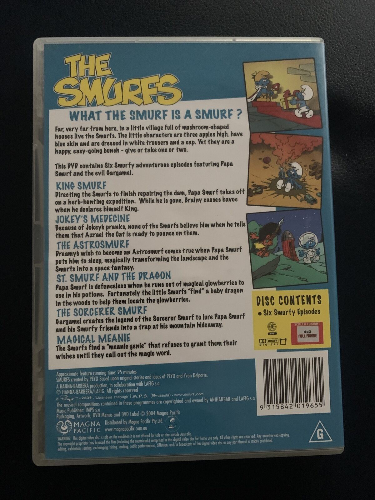 The Smurfs : Vol 1 (DVD, 1981)