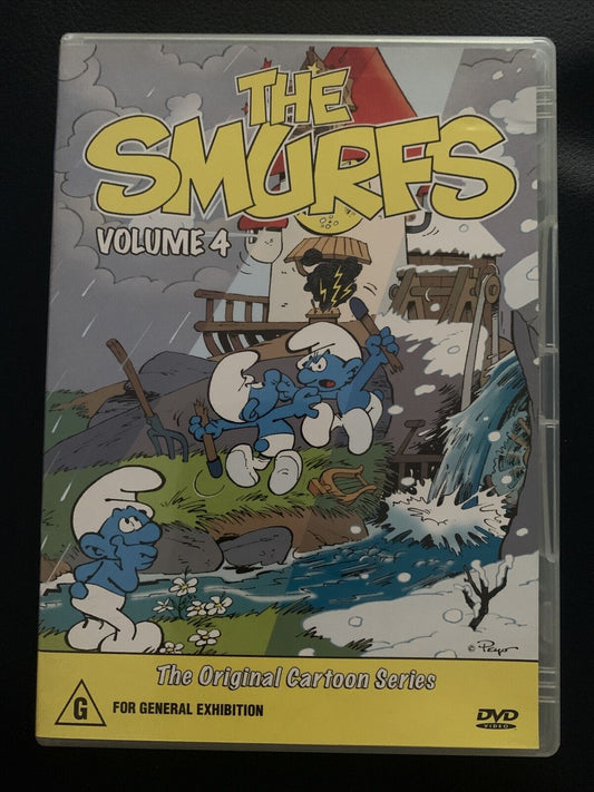 The Smurfs : Vol 4 (DVD, 1981) Region 4