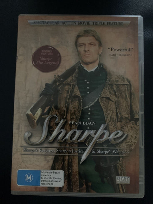 Sharpe - Sharpe's Revenge / Justice / Waterloo (DVD) Region 4
