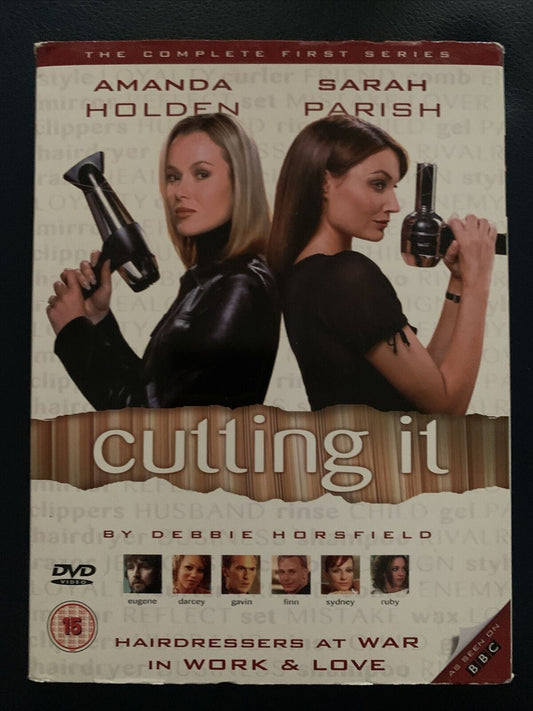 Cutting It : Series 1 (DVD, 2005, 3-Disc) Sarah Parish, Jason Merrell Region2