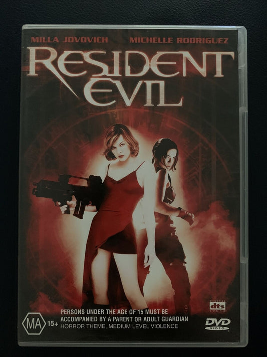 Resident Evil (DVD, 2001) Milla Jovovich, Michelle Rodriguez