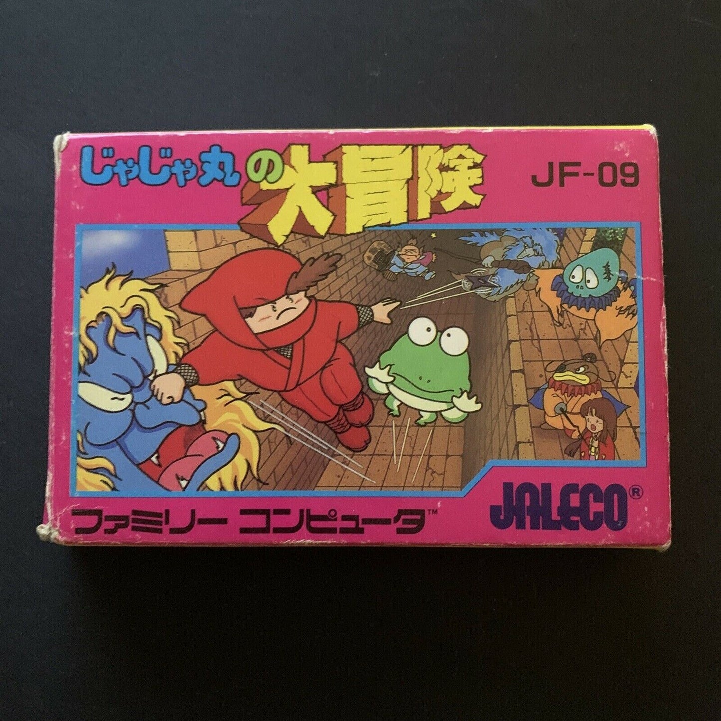 JaJaMaru's Great Adventure - Nintendo Famicom NES Japan /w Manual Platformer