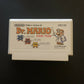 Dr Mario - Nintendo Famicom NES Japan with Manual Game