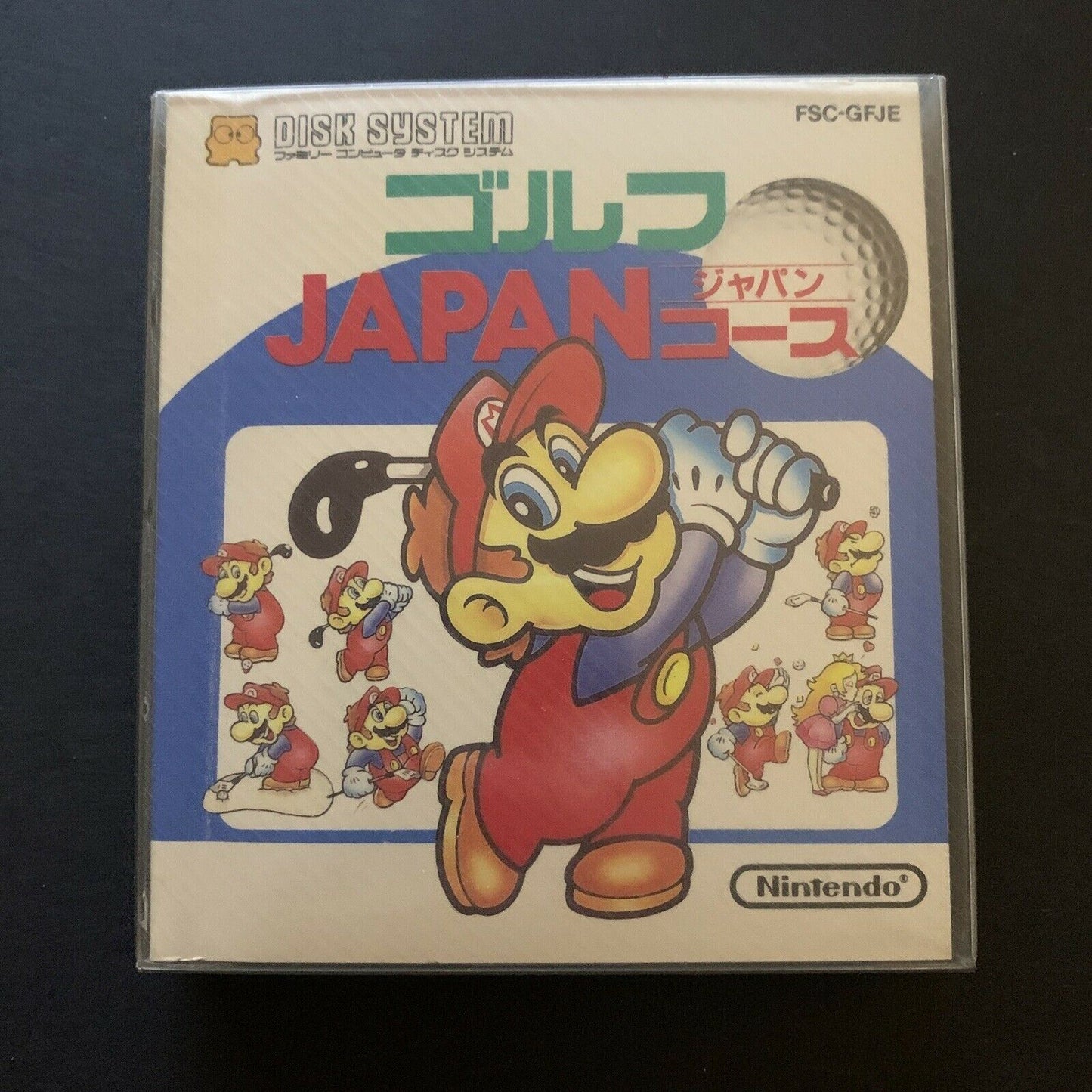 Mario Golf - Nintendo Famicom Disk System NES Japan Game