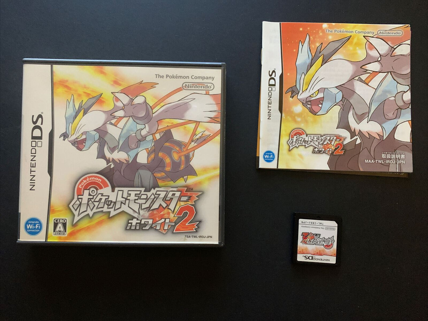 Pokemon White 2 - Nintendo DS Japan NDS with Manual *Japanese Version*