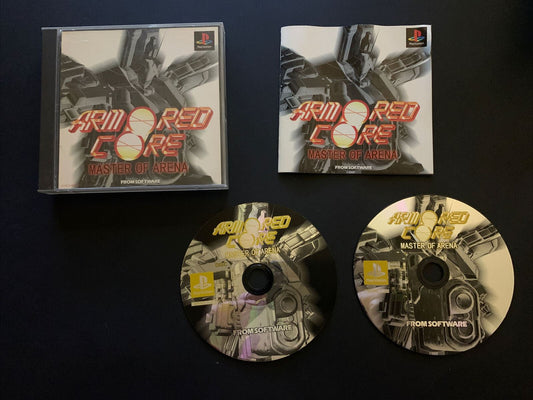 Armored Core: Master of Arena - Sony PS1 NTSC-J (Japan) From Software w Manual