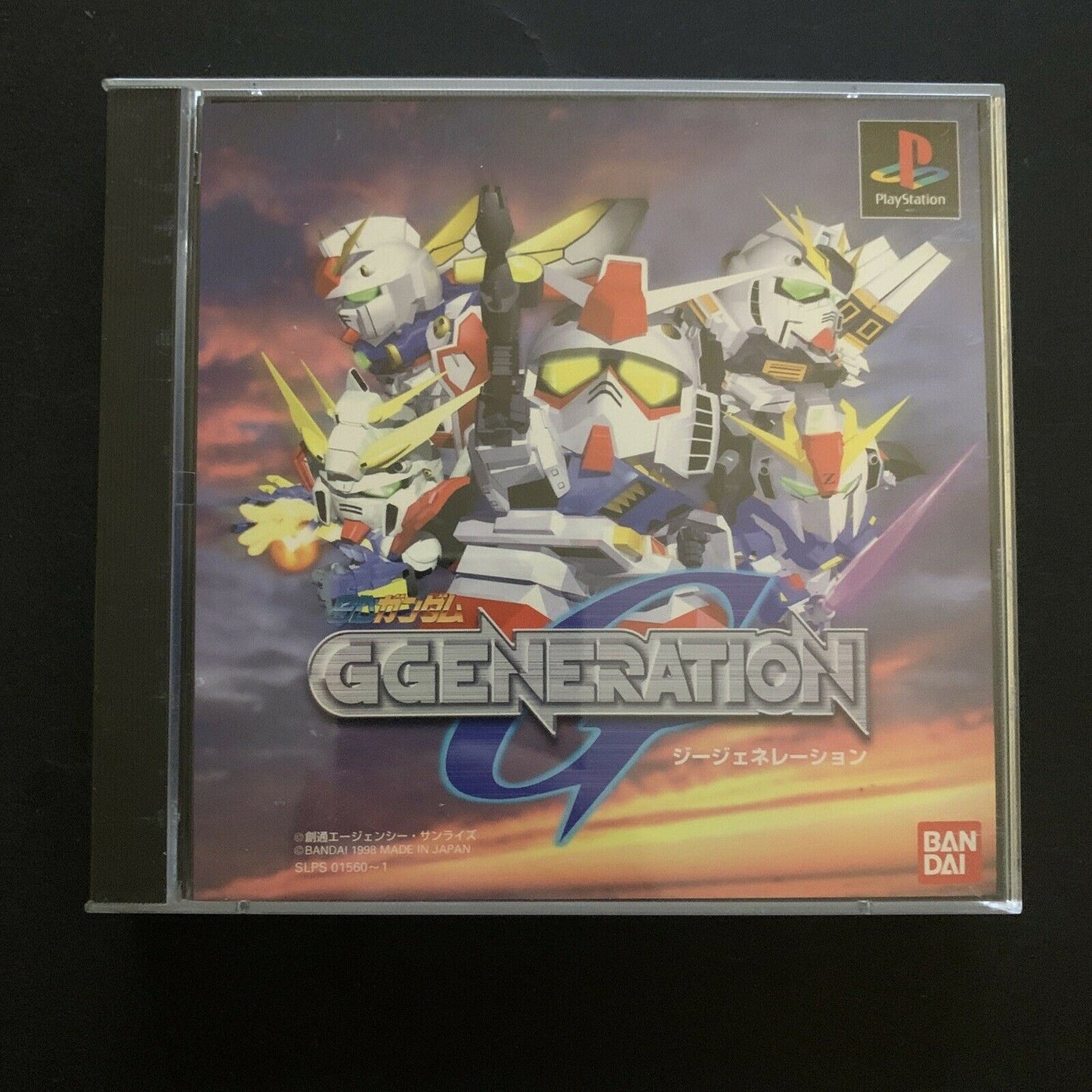 SD Gundam G Generation - Sony PS1 (NTSC-J Japan Version) /w Manual