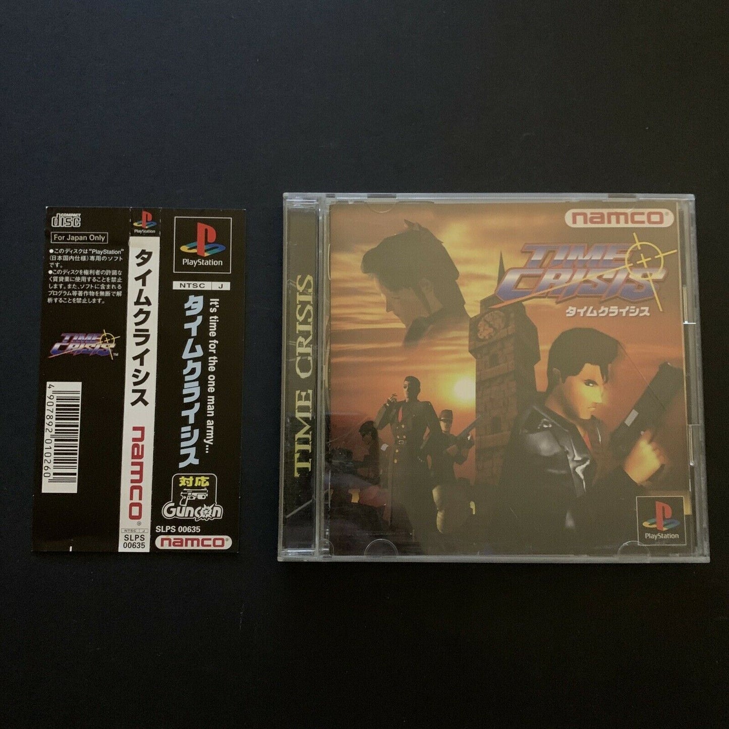 Time Crisis - PlayStation PS1 (NTSC-J Japan Version) Game with Manual