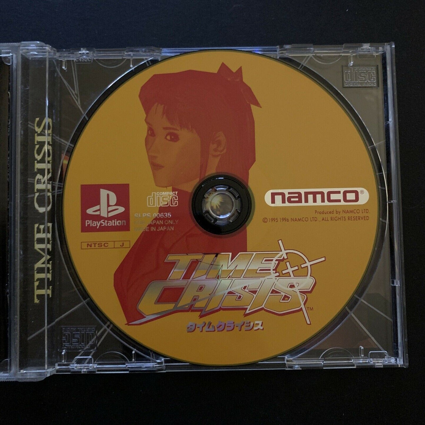 Time Crisis - PlayStation PS1 (NTSC-J Japan Version) Game with Manual