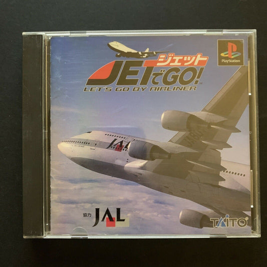 Jet De Go: Let's Go By Airliner - Sony PS1 JAL Flight Simulator (NTSC-J Japan)