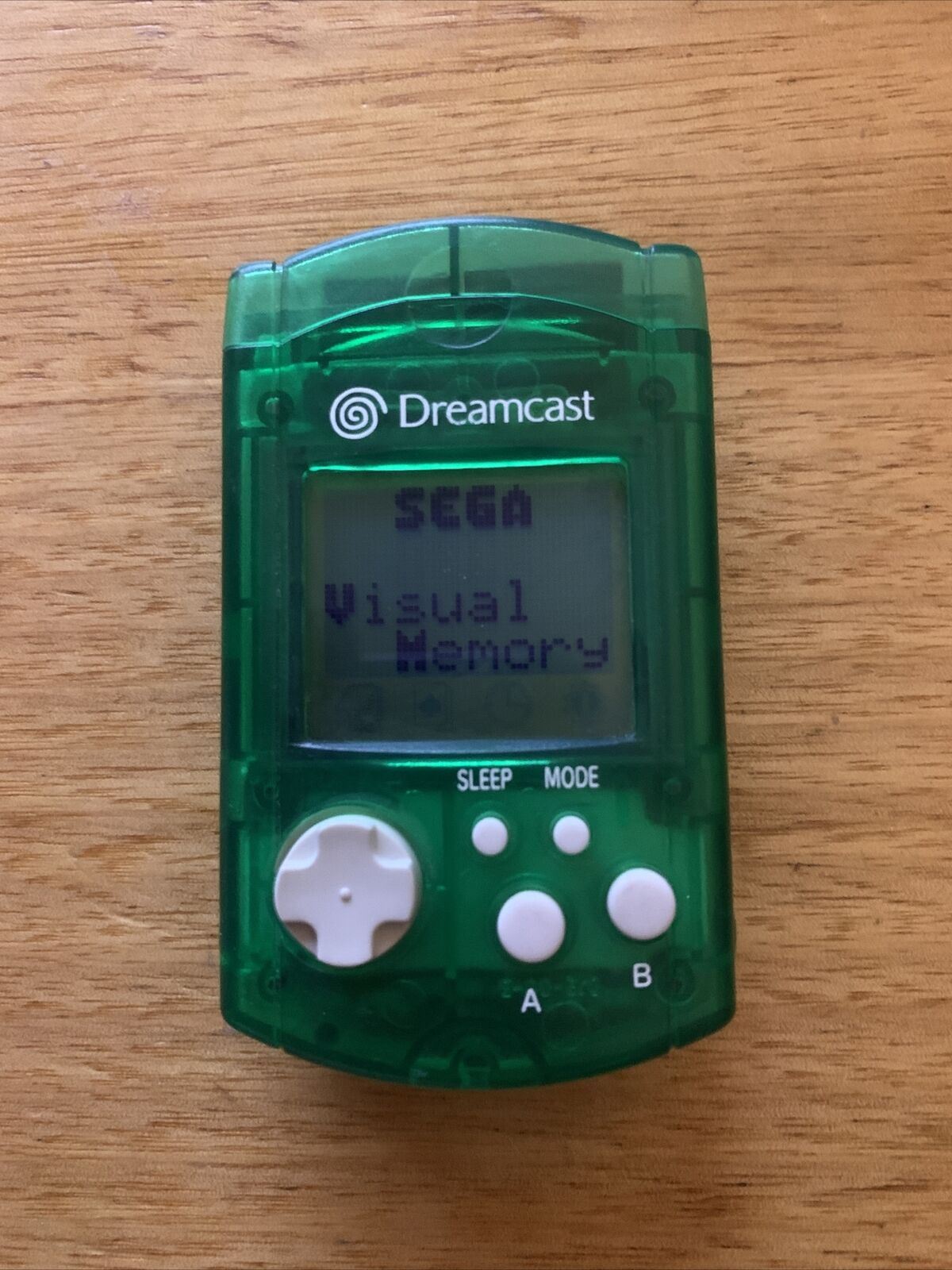 Sega Dreamcast Visual Memory Unit HKT-7000 Green